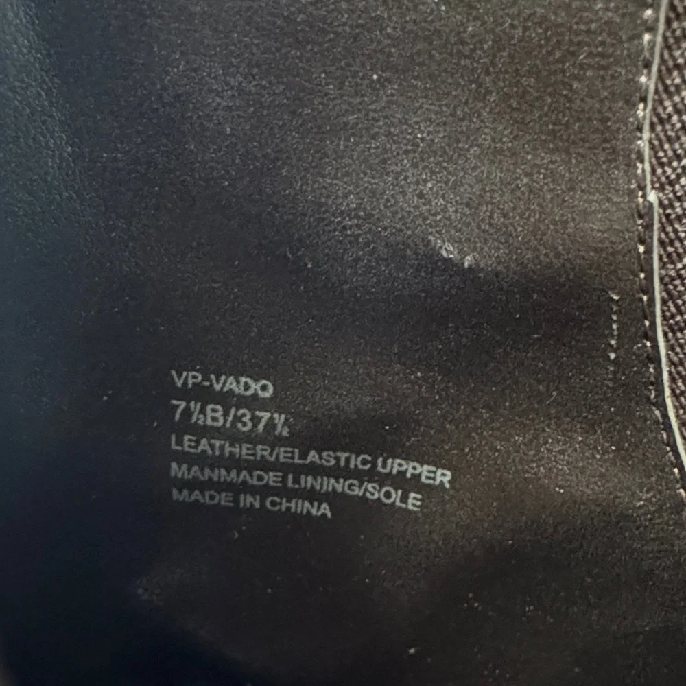 Vince Camuto Tan Leather Wedge Sandals - Picture 12 of 12